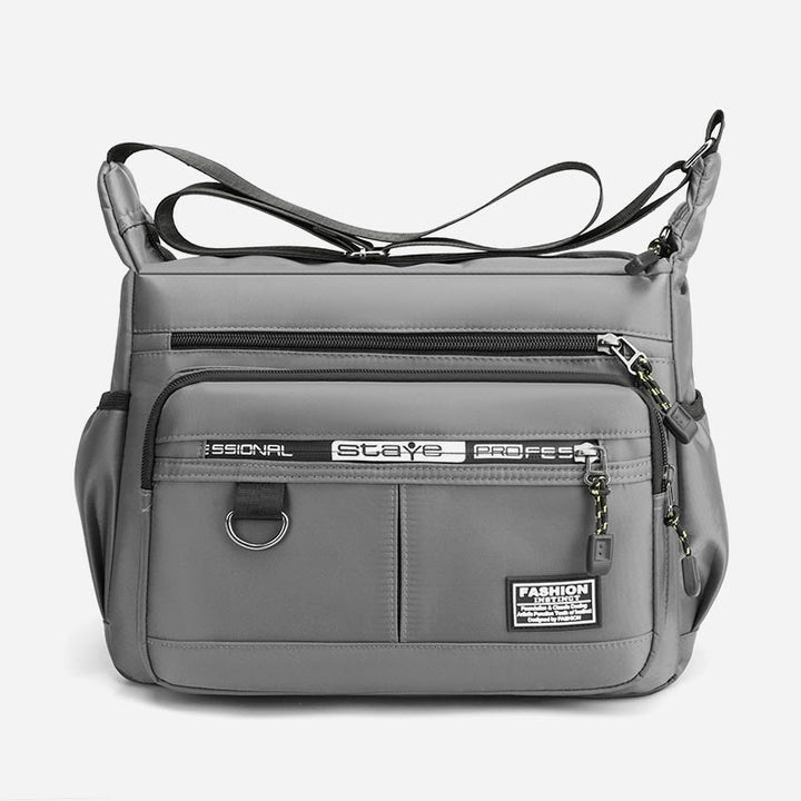 Umhängetasche für Herren, große Kapazität, lässige Schultertasche aus Nylon
