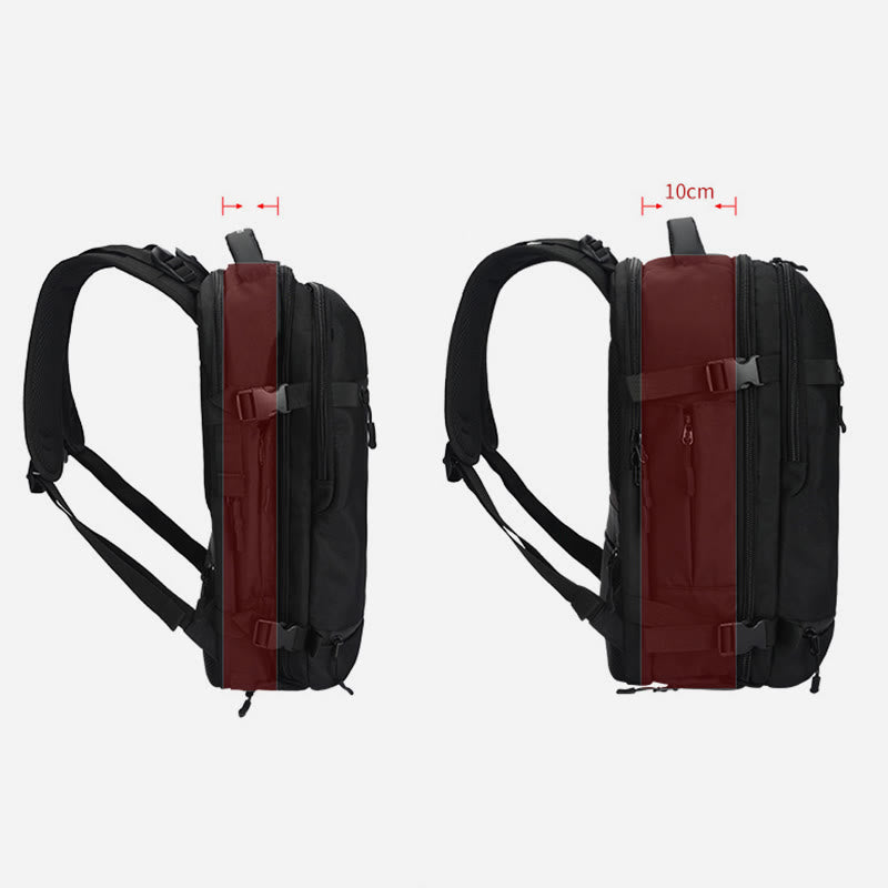 Business-Rucksack für Herren, multifunktionaler kurzer Reise-Laptop-Tagesrucksack