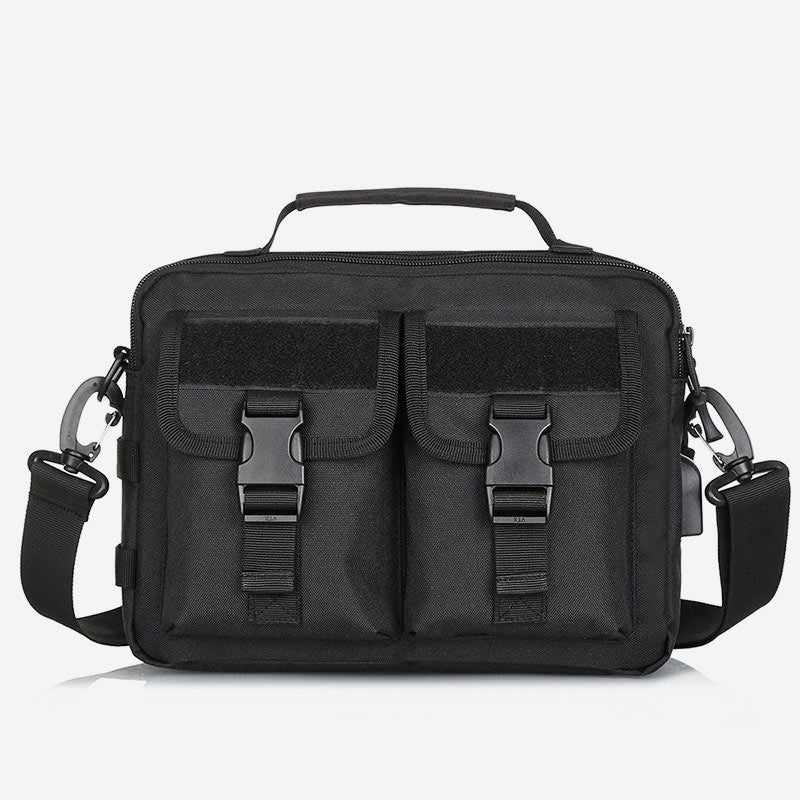 Wasserdichte Messenger-Tasche für Outdoor-Aktivitäten mit großem Fassungsvermögen und USB-Aufladung 