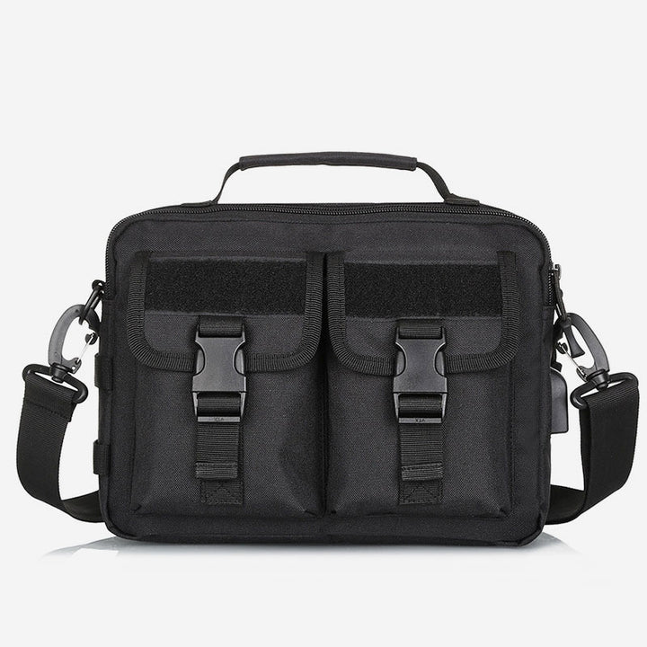 Wasserdichte Messenger-Tasche für Outdoor-Aktivitäten mit großem Fassungsvermögen und USB-Aufladung 