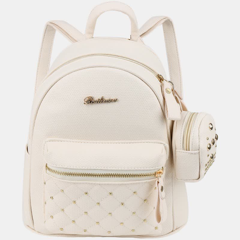 Mini-Rucksack für Damen, modischer Reiserucksack, Geldbörse mit kleiner Tasche