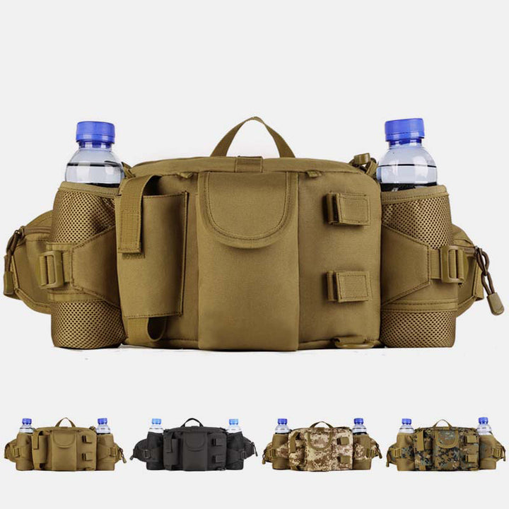 Multi-Pocket Crossbody Tasche Taktische Hüfttasche Passend für 10 Zoll Tablet