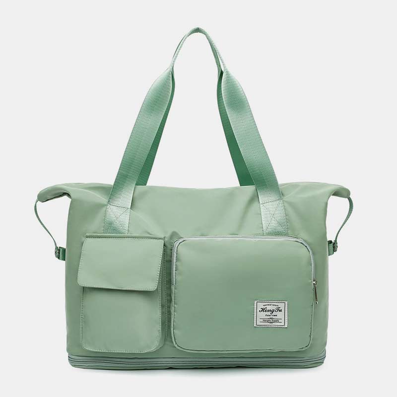 Tragbare Reisetasche mit großem Fassungsvermögen für Damen und Herren, faltbare Reisehandtasche