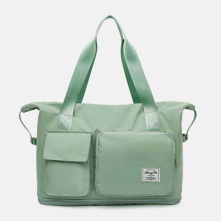 Tragbare Reisetasche mit großem Fassungsvermögen für Damen und Herren, faltbare Reisehandtasche