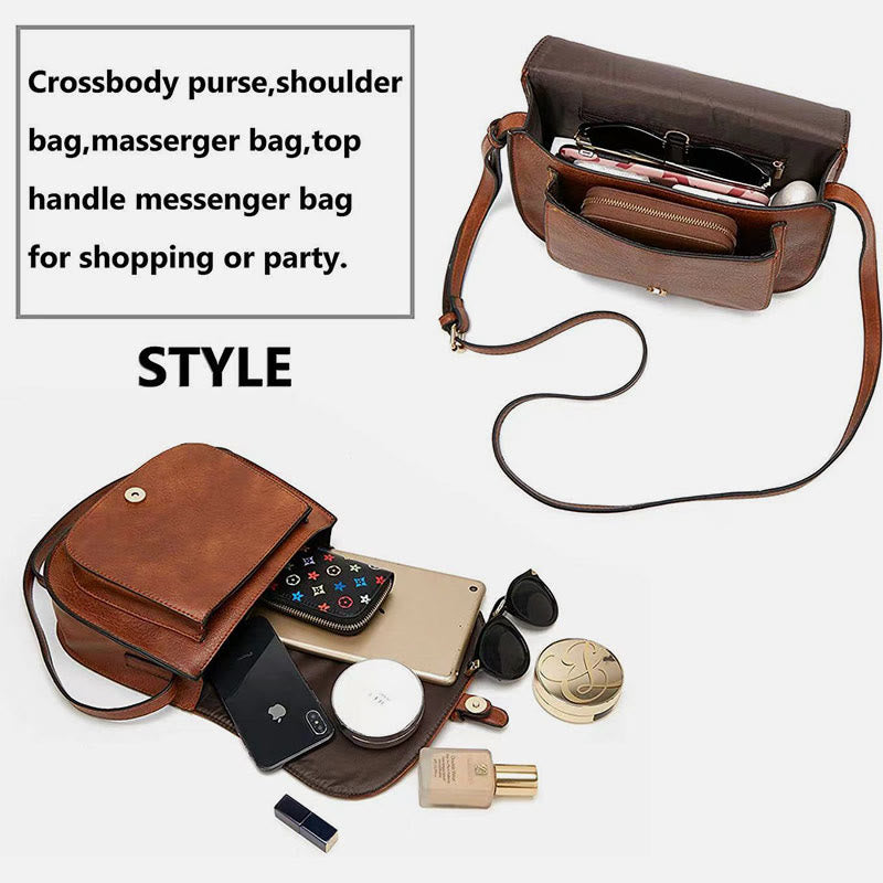 Elegante Satteltasche, einfache Magnetschnalle, Dating-Tasche für Frauen