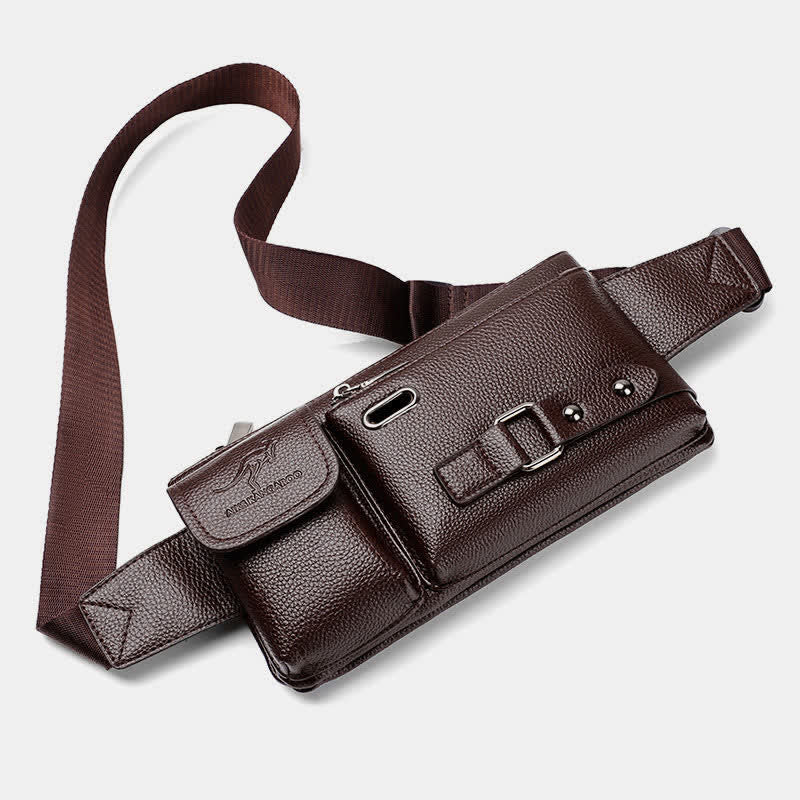 Wasserdichte Schultertasche mit mehreren Taschen