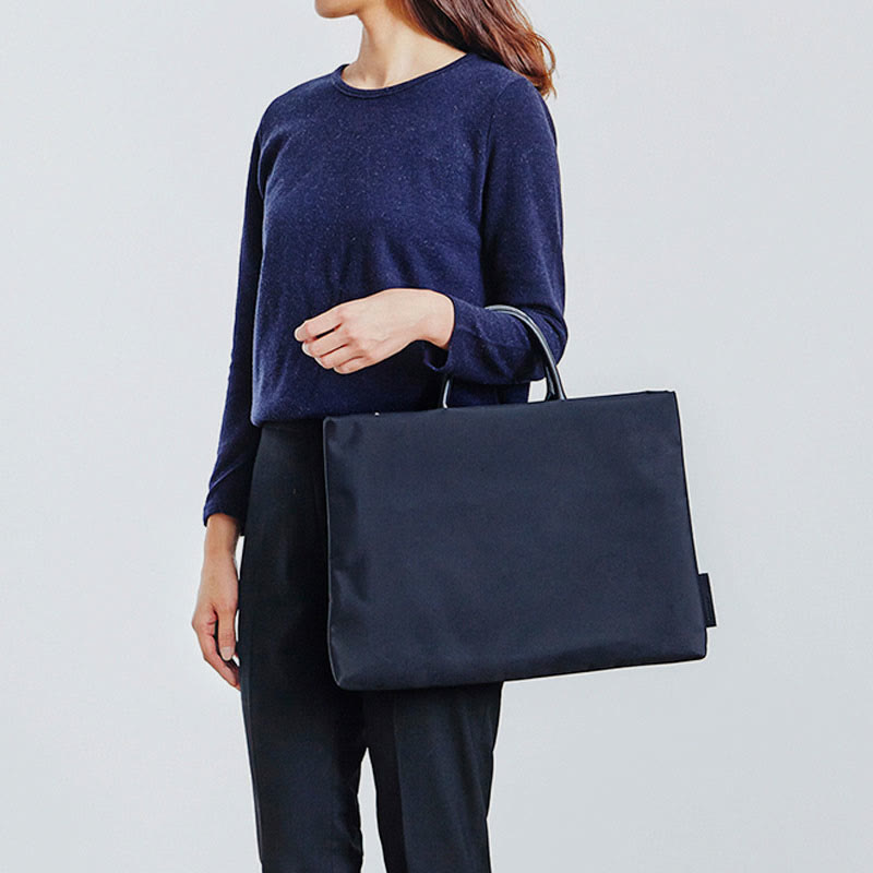 Aktentasche fürs Geschäft, große Kapazität, leichte Laptoptasche aus Nylon