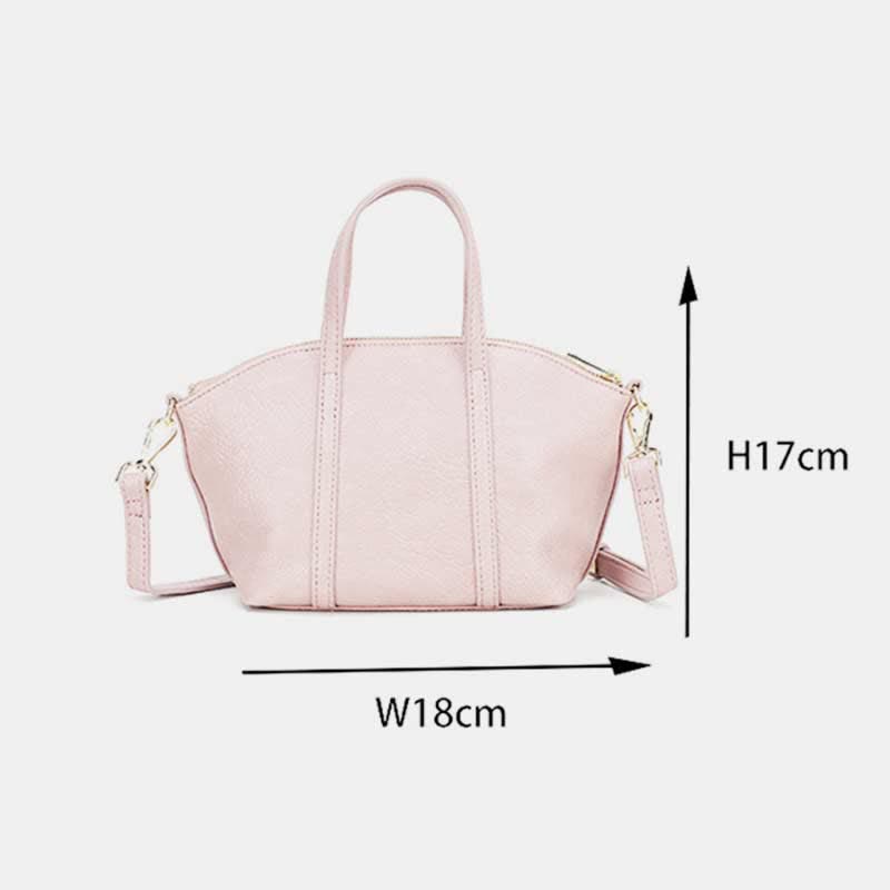 Kleine Hobo-Handtasche aus weichem Leder, modische Umhängetasche