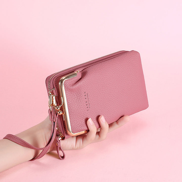 Multifunktionale Kiss-Lock Crossbody-Telefontasche