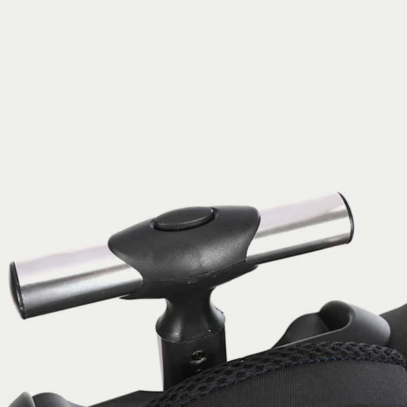 Einfarbig Oxford Rucksack Frauen Männer Business Reise Trolley
