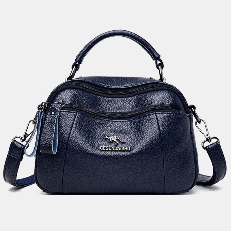 Tasche mit Griff oben für Damen, große Kapazität, einfache Umhängetasche