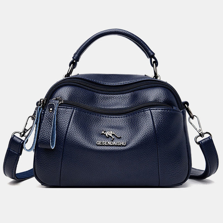 Tasche mit Griff oben für Damen, große Kapazität, einfache Umhängetasche