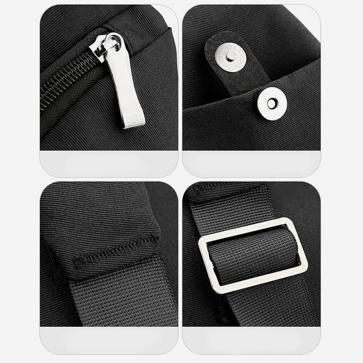 Schultertasche für Herren, Outdoor-Reisen, Nylon, Umhängetasche, Tagesrucksack