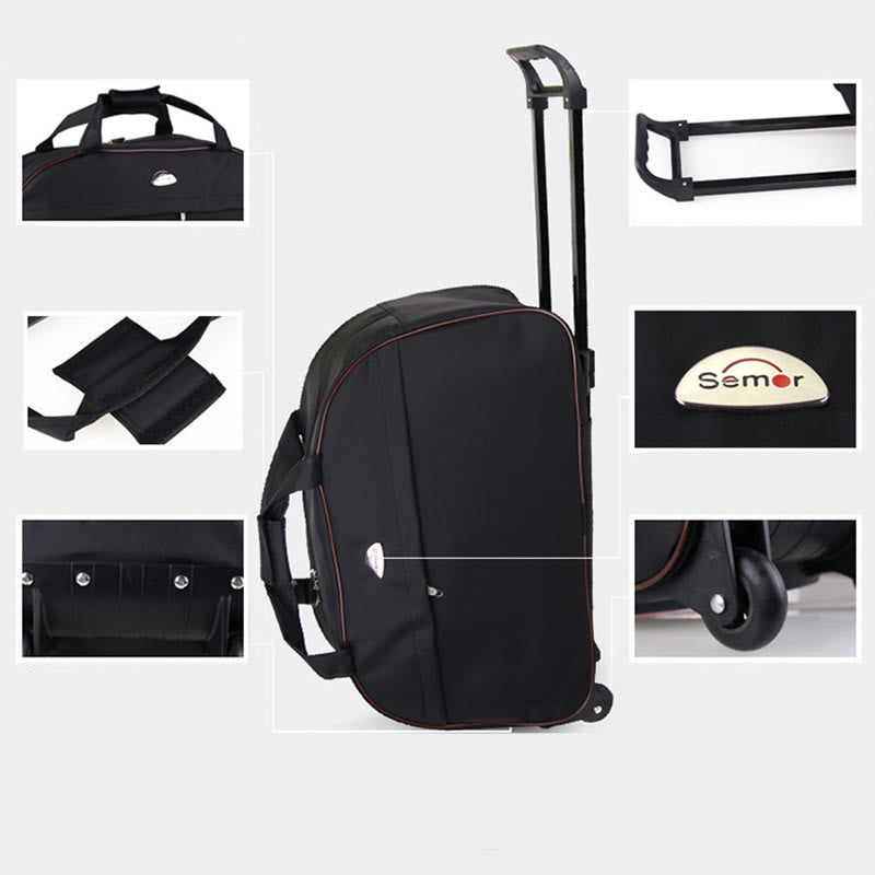 Reisetasche mit Zugstange in mehreren Stilen, wasserdichte Reisetasche