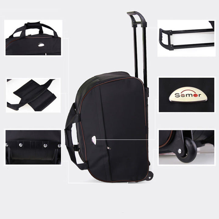 Reisetasche mit Zugstange in mehreren Stilen, wasserdichte Reisetasche