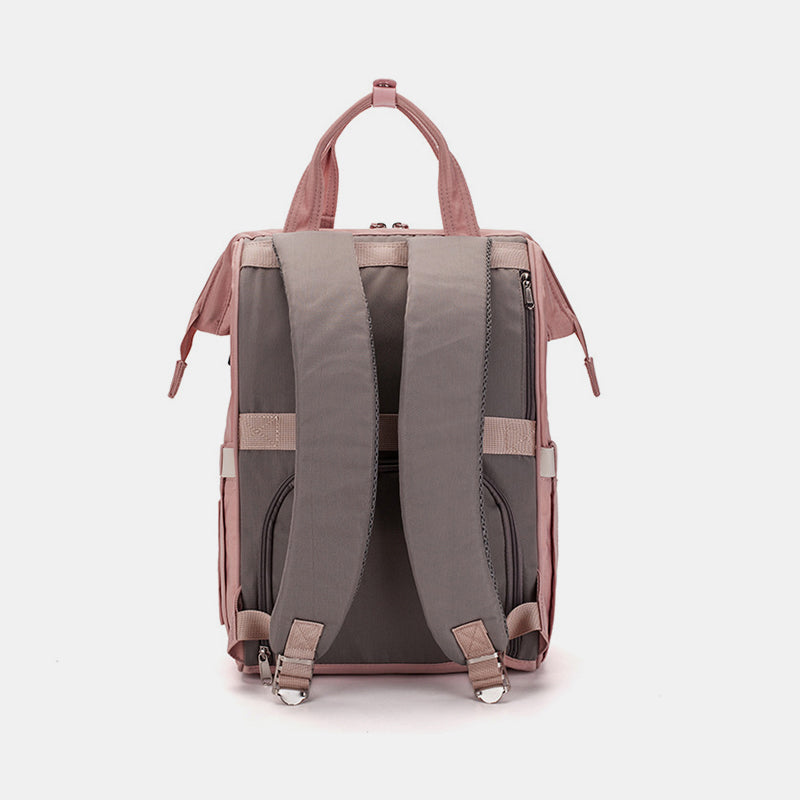 Multi Pocket Funktionale Wickeltasche Rucksack Reiserucksack Mama Tasche