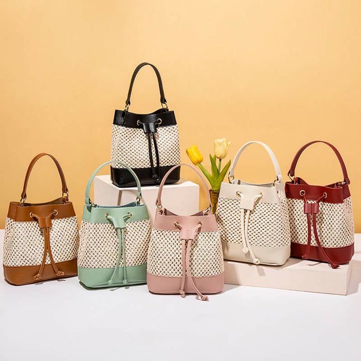 Top-Griff-Tasche für Damen PU-Leder Umhängetasche für den täglichen Einkauf