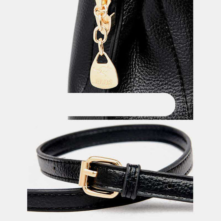 Kleine Umhängetasche aus Leder, Handtaschen, Geldbörsen, dreifache Crossover-Schultertasche