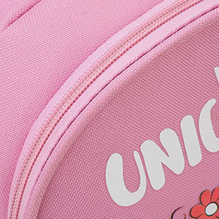 Rucksack für Kinder mit Cartoon-Druck, süßes Einhorn, Kindergarten-Schultasche
