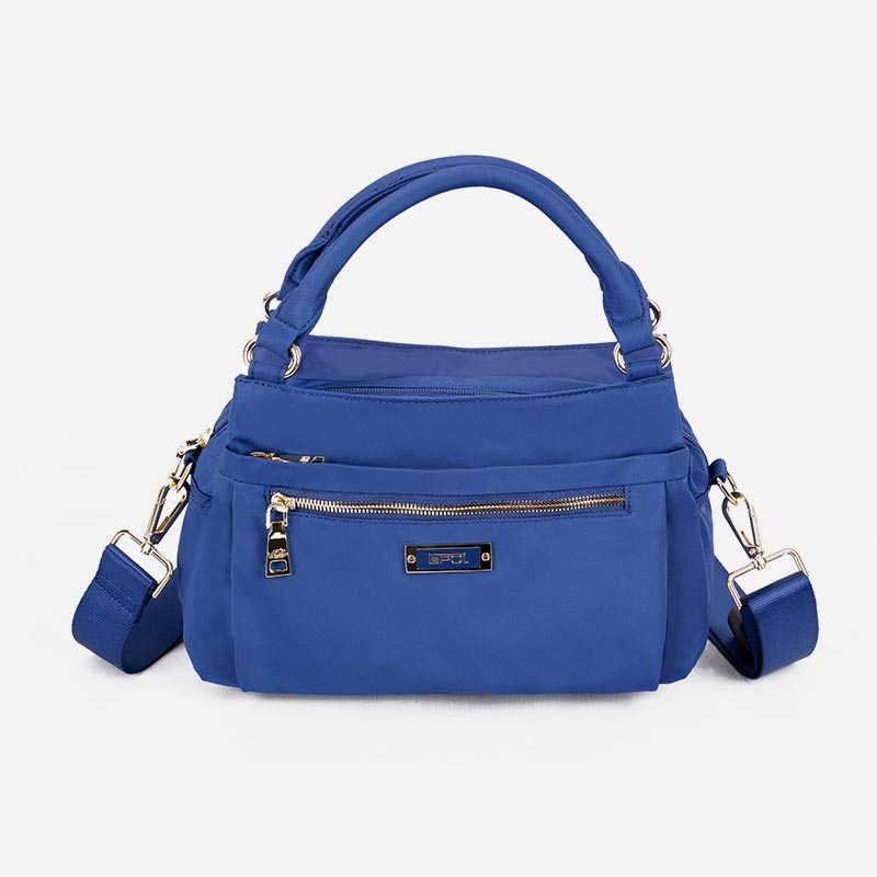 Oxford-Tragetasche mit mehreren Taschen, Reisetasche, Umhängetasche, Beuteltasche - Blau - image 12