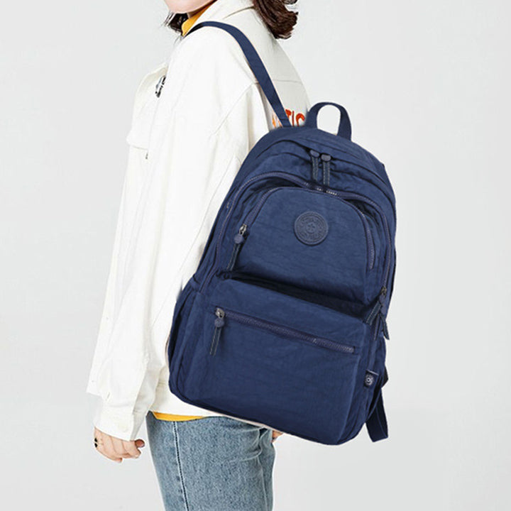 Rucksack mit mehreren Taschen, lässiger Tagesrucksack, Laptop-Rucksack, Büchertasche für Studentinnen - image 4