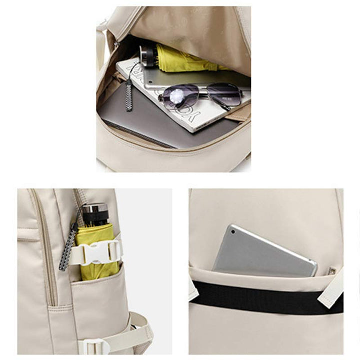 Damen 15 Zoll Laptoptasche Computer Büchertasche Arbeit Schule College Reise Geldbörse Rucksack
