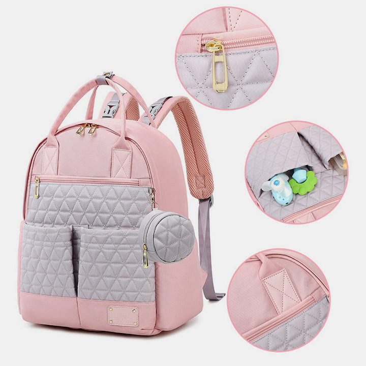 Wickeltasche Mama-Baby-Rucksack Outdoor-Reisen Tragbare Aufbewahrungstasche