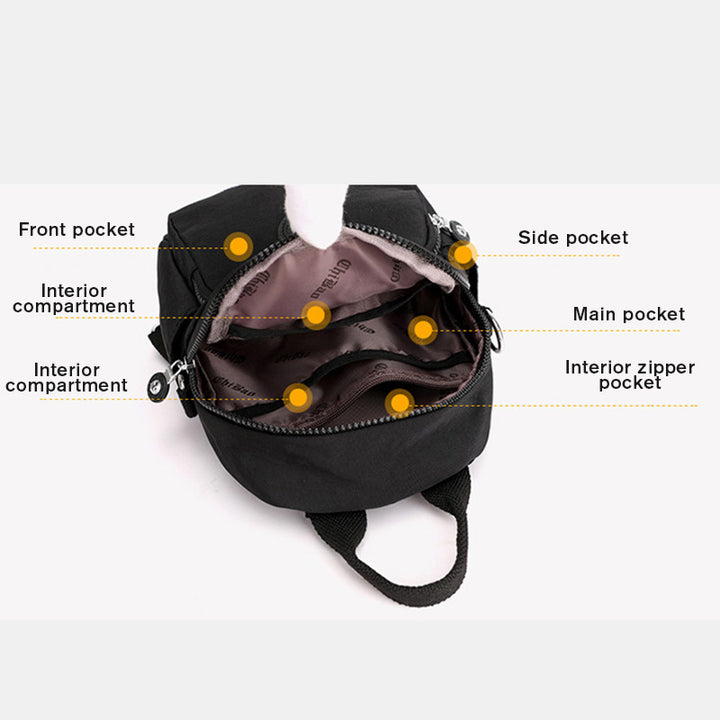 Multifunktionale, robuste, große Kapazität, einfach kleine Rucksack-Umhängetasche
