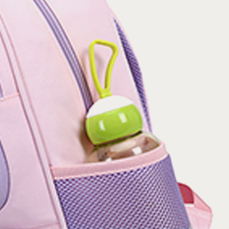 Rucksack für Kinder, lässig, süß, Farbe, Nylon, große Schultasche