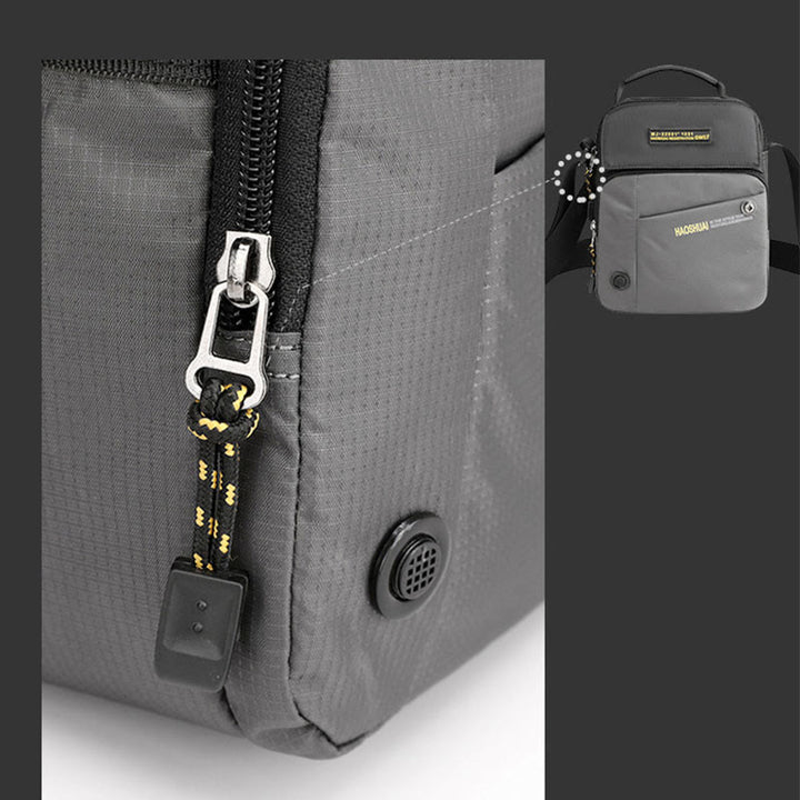 Umhängetasche für Männer, lässig, für den täglichen Arbeitsweg, wasserdichte Nylontasche