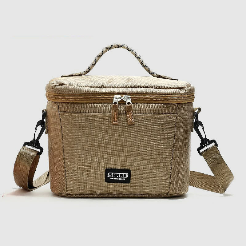 Kleine Kühltasche für Picknickarbeit, Oxford Crossbody Lunch Bag