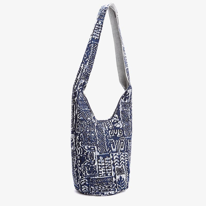 Umhängetasche für Damen, Vintage-Stil, Canvas, Umhängetasche für den täglichen Einkauf