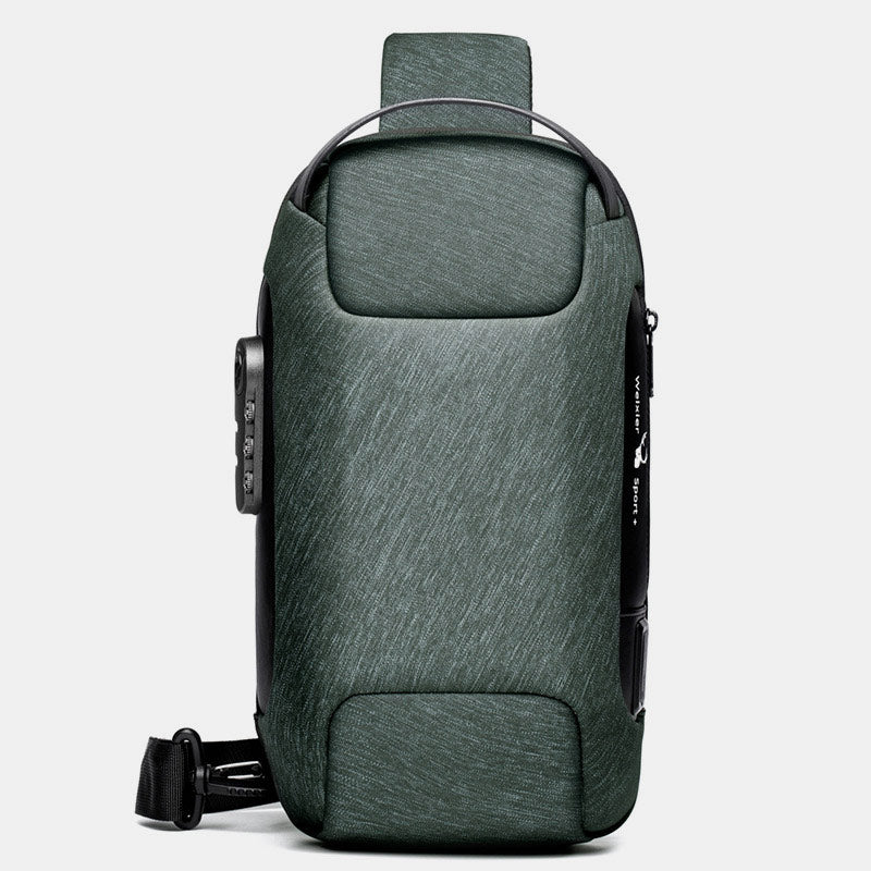 Wasserdichte, diebstahlsichere Schultertasche mit großem Fassungsvermögen und bequemem, handlichem