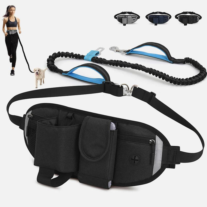 Multifunktionale Hüfttasche zum Laufen, wasserdicht, Hundeleine, Sportpaket