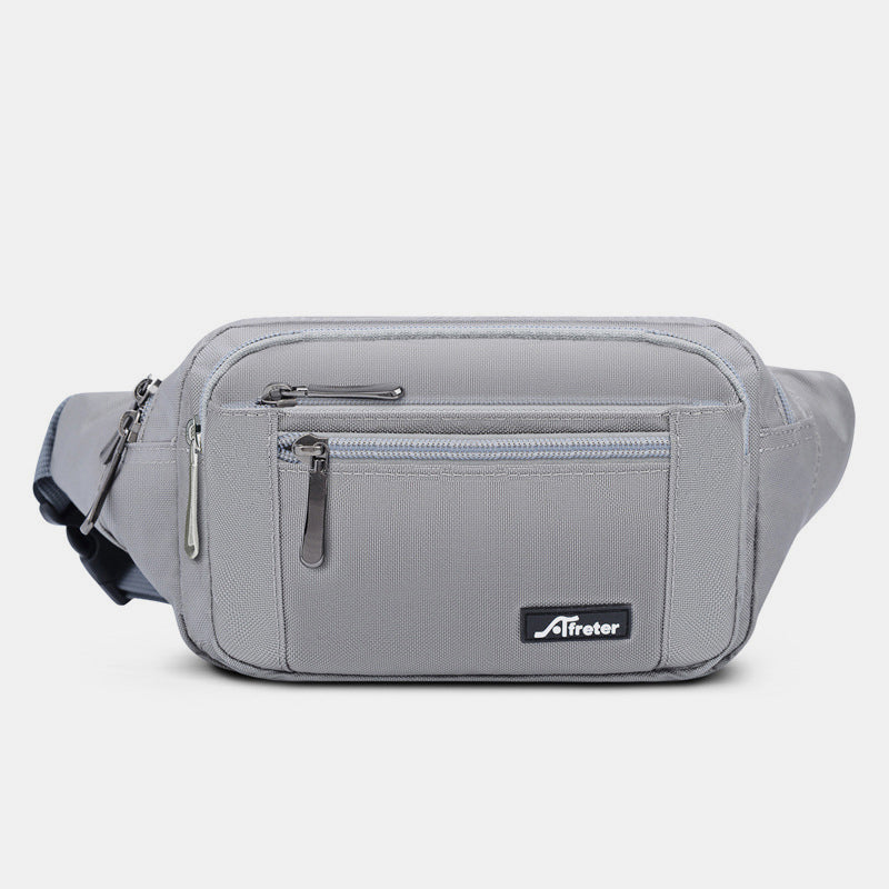 Hüfttasche für Damen und Herren, Brusttasche mit mehreren Taschen, Umhängetasche