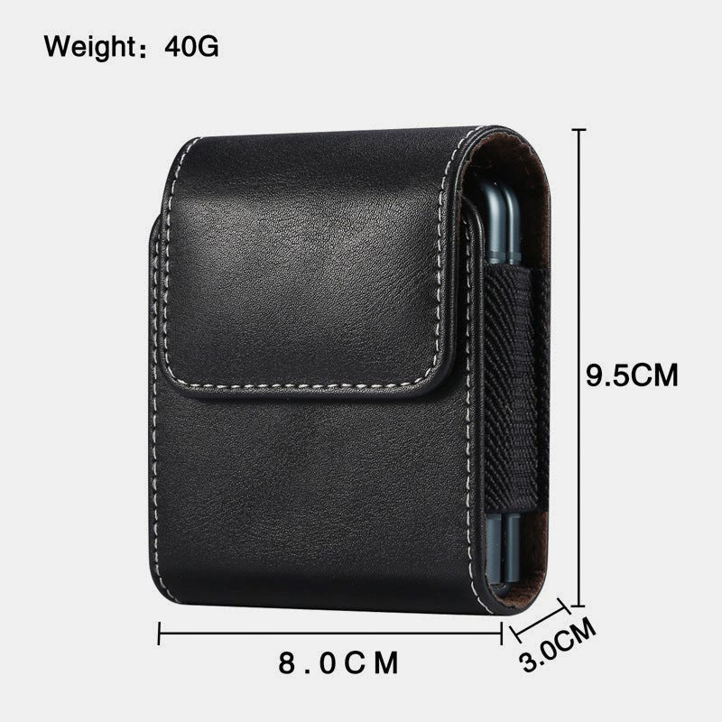Mini PU Gürteltasche EDC Tasche für Samsung Z Flip 3 Moto Razr