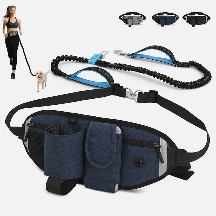 Multifunktionale Hüfttasche zum Laufen, wasserdicht, Hundeleine, Sportpaket