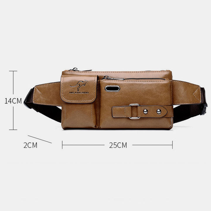 Wasserdichte Schultertasche mit mehreren Taschen
