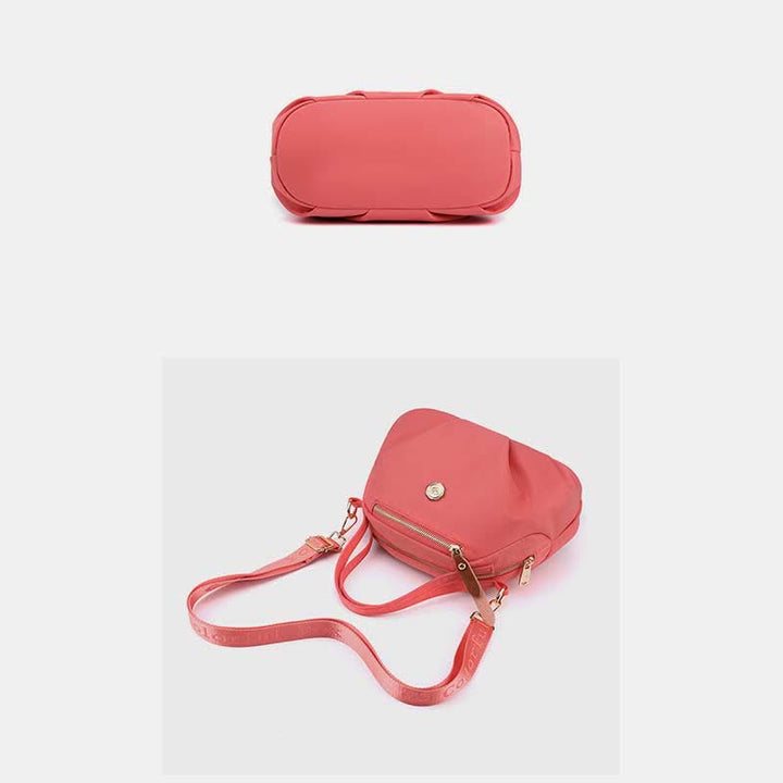 Kleine Umhängetasche aus Nylon, leicht, wasserdicht, Schulterhandtasche für Damen und Mädchen