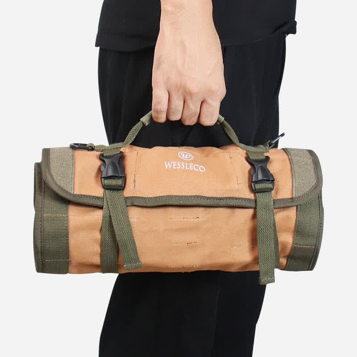 Werkzeugtasche zum Aufrollen, Werkzeugtasche zum Aufrollen, Handtasche, Schultertasche, Werkzeug-Organizer