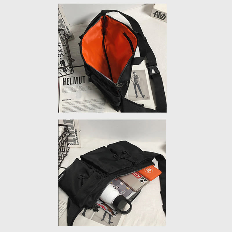 Gürteltasche für Herren, Sport, große Kapazität, Freizeit-Umhängetasche