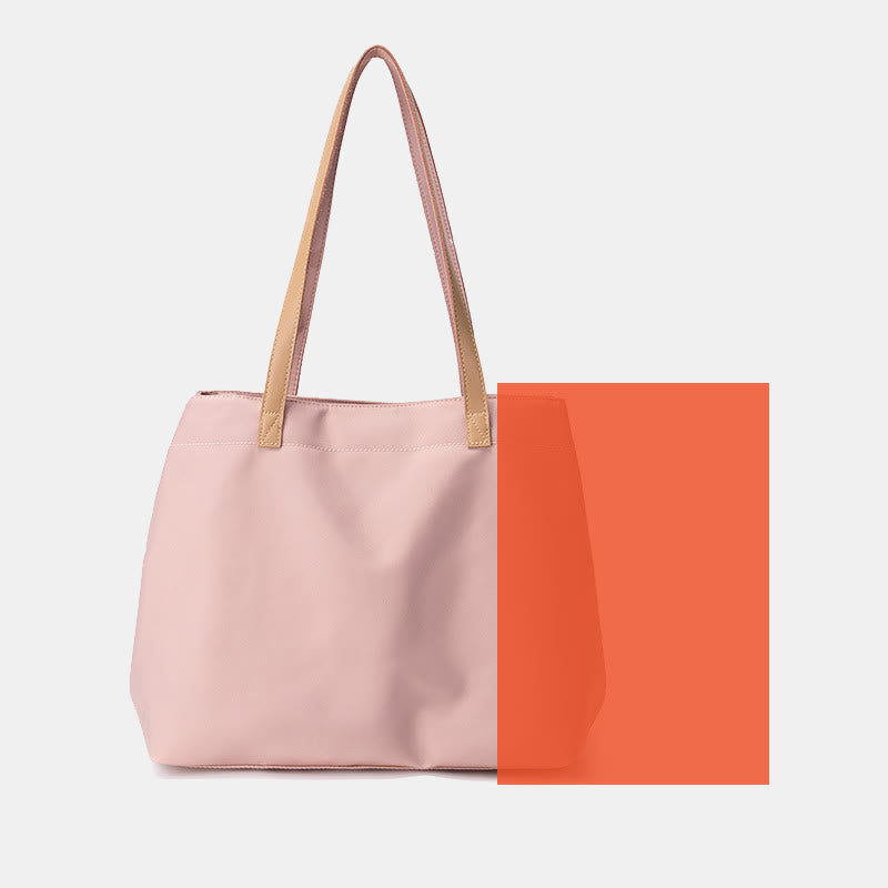 Tragetasche für Damen, große Kapazität, minimalistische Oxford-Umhängetasche
