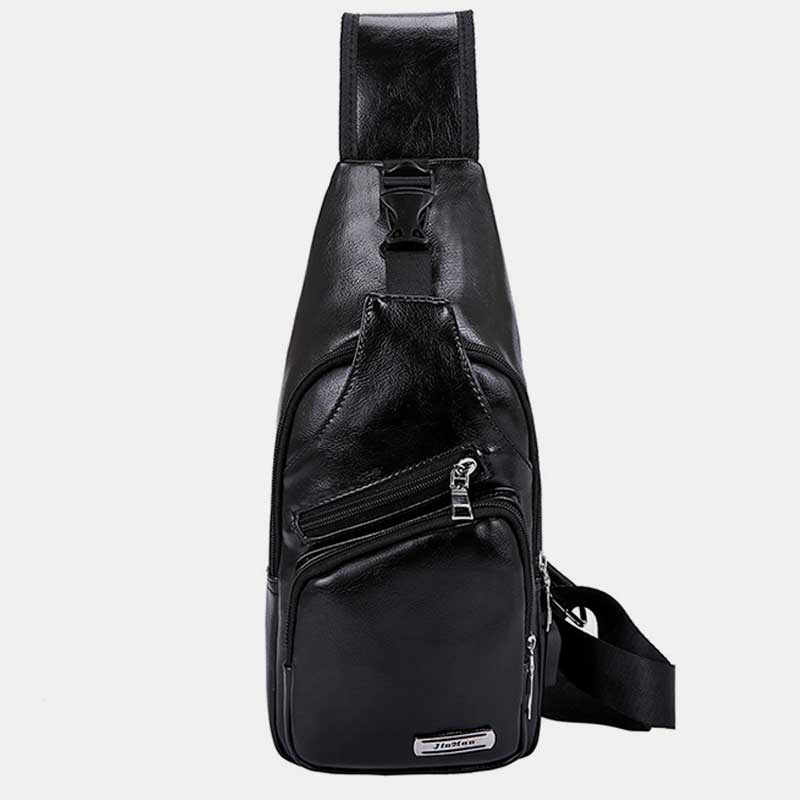 Weiche, dreifach verwendbare Schultertasche mit mehreren Taschen für Ausflüge