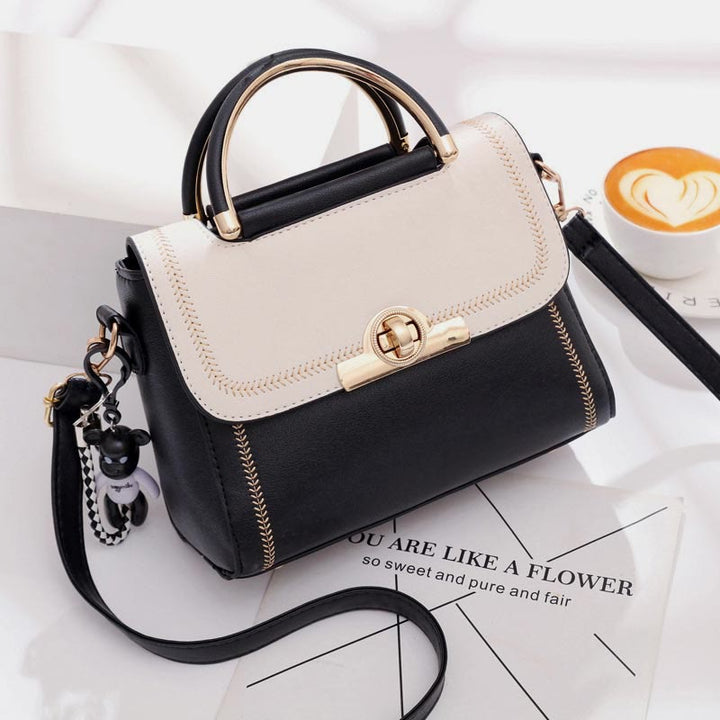 Umhängetasche für Damen, Vintage, große Kapazität, Frühlings-Umhängetasche