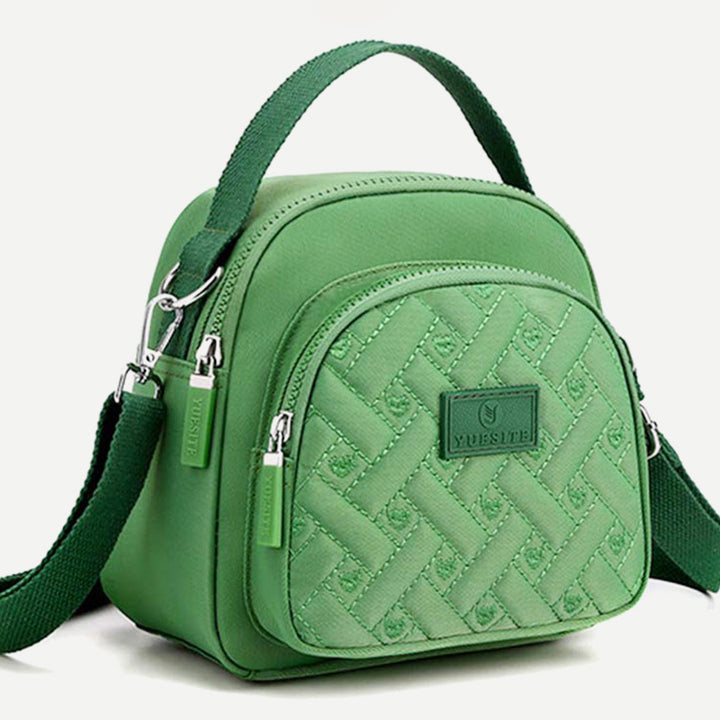 Funktionelle Damen-Geldbörse, leichter, geräumiger Umhängetasche aus Nylon, Mini-Rucksack