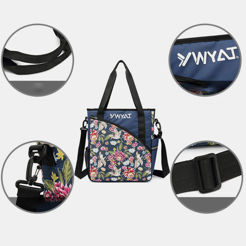 Tennis-Schultertasche für Damen und Herren, Badminton-Slingtasche, Laptop-Handtasche