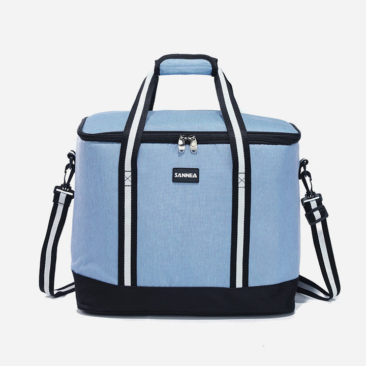 Kühltasche für Picknick im Freien, hält warm und kalt, Campingtasche