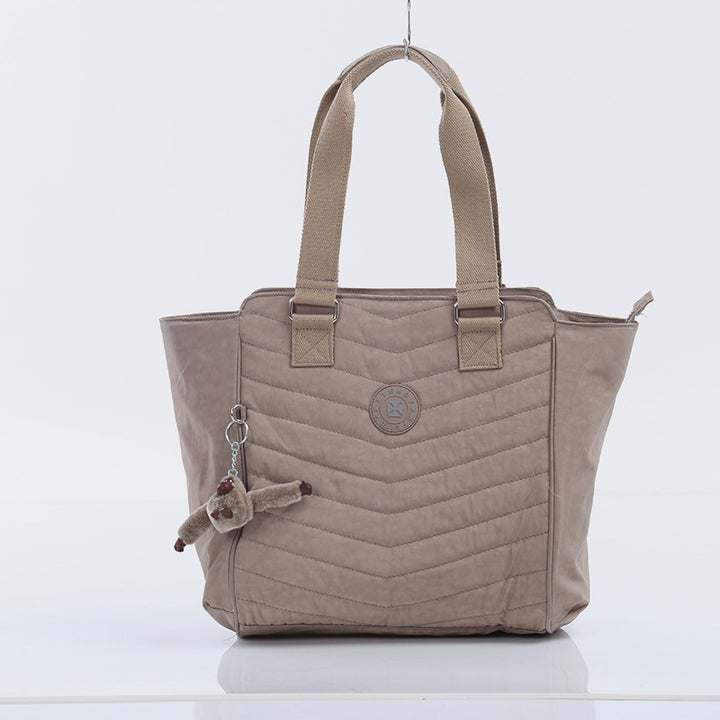 Nylon-Tragetasche für Damen, wasserdicht, groß, gesteppt, Schultertasche, Handtasche