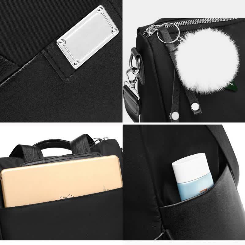 Kleiner Rucksack für Damen, wasserdicht, Schultertasche, Handtasche, Reiserucksack