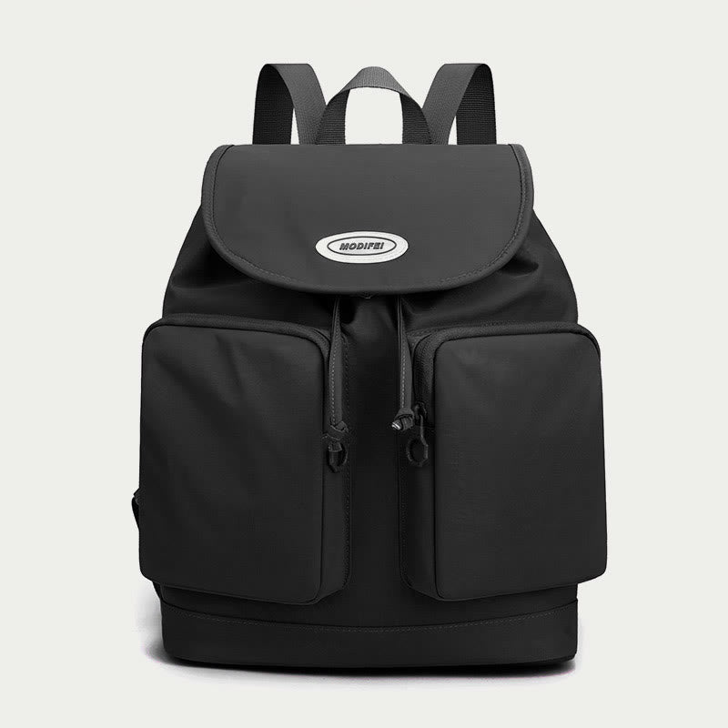 Rucksack für Frauen Einfacher Kordelzugverschluss Wasserdichte Reisetasche aus Nylon